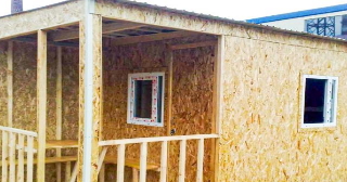 Сарай из дерева под ключ в Осинниках – строительствопо цене от 41460 рублей