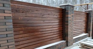 Столбы для забора из кирпича в Осинниках - Выгодные цены от 3214 рублей