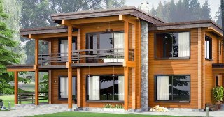 Строительство загородных домов Осинники цена от 12957 руб. м2