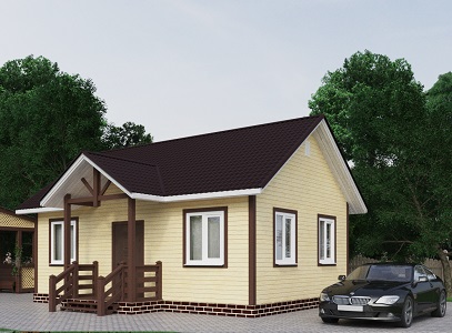 Купить дом 8 на 8 в Осинниках цена от 839565 руб