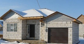 Одноэтажные дома из пеноблоков под ключ в Осинниках - от 134745 рублей